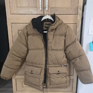 Xtreme Brown Puffer Jacket Kids